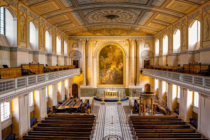 Old Royal Naval College - home to the Painted Hall, Greenwich - Old Royal Naval College grounds and UNESCO context: more than one room