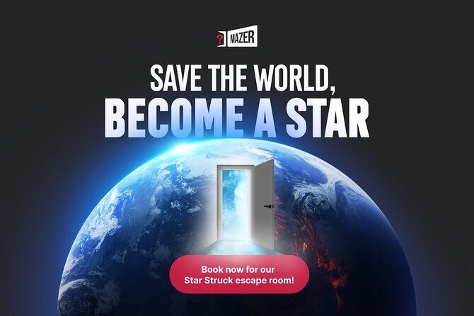 One-hour Private Star Struck Escape Room Gaming in London - Private and Flexible: How the Time Slots Shape Your Experience