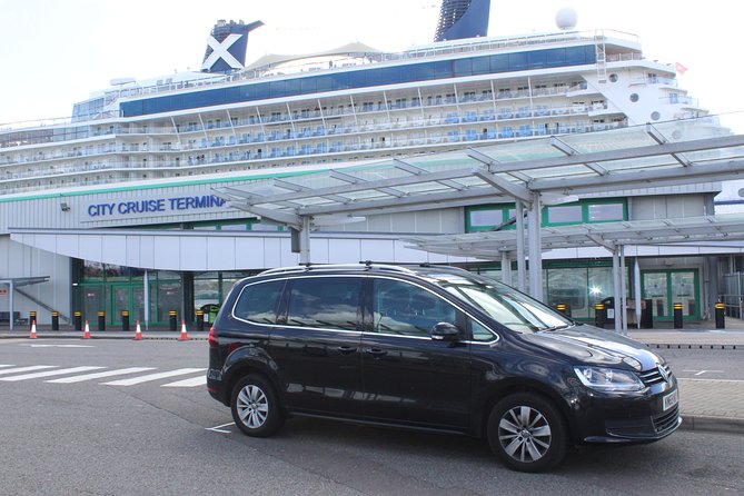 One Way or Round Trip Private Transfer from London to Southampton Cruise Port - A door-to-terminal chauffeur ride for your London to Southampton cruise day
