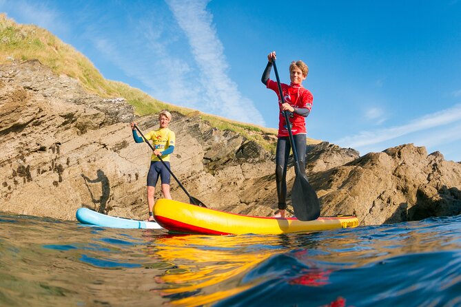Paddleboarding Around Newquay's Coastline - Instructor Style: Wildlife and Local Stories Along the Way
