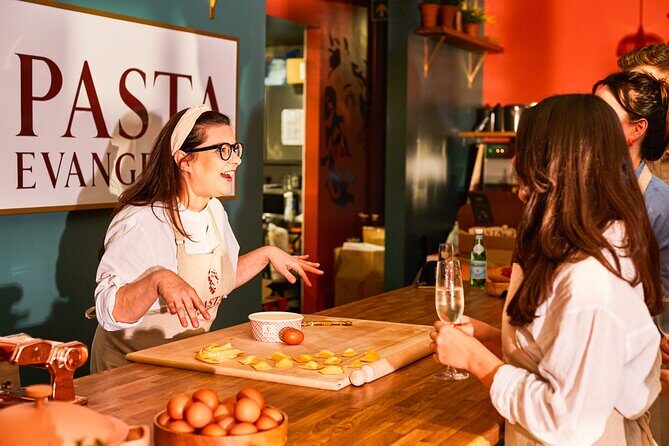 Pasta Making with Unlimited Prosecco in London's West End - A West End pasta class that’s really hands-on