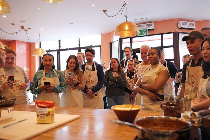 Pasta Making with Unlimited Prosecco in London's West End - Your arrival: antipasti, drinks, and a relaxed start
