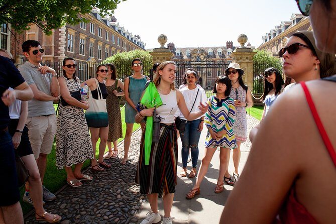 Private 2-Hour Cambridge Walking Tour With University Alumni Guide - Stop 6 to 7: Trinity College and the University of Cambridge brand