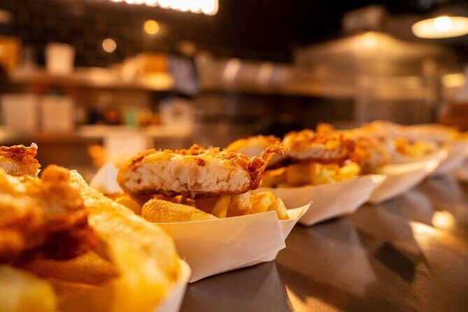 Private British Food and History Tour at London's Borough Market - Sausage rolls, cheese, and fish n chips: how to eat without running out of steam