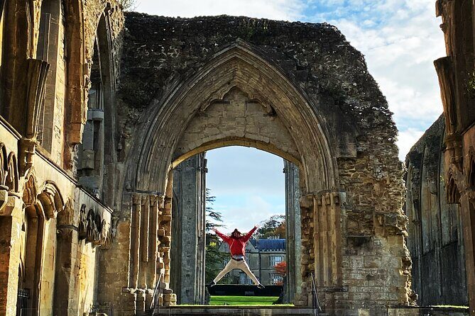 Private Day Tour to Stonehenge and Glastonbury - Glastonbury Abbey ruins: King Arthur myths meet a real place
