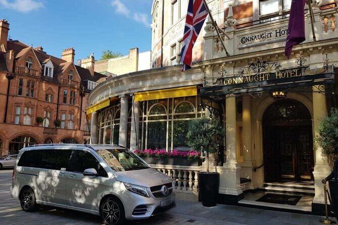 Private limo transfers Gatwick Airport to/from any London hotel - The whole point: a true door-to-door transfer