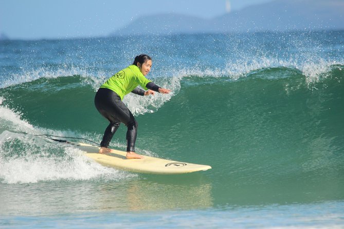 Private One on One Surf Lesson in Newquay, for Beginners / Novice Surfers - Escape Surf School meet-up: getting geared up without drama