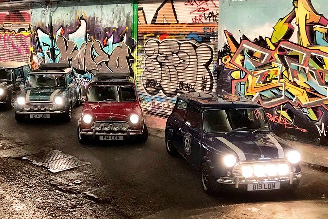Private Panoramic Tour of London in a Classic Car - Leake Street Arches and the Banksy Walls: A Hands-On Stop