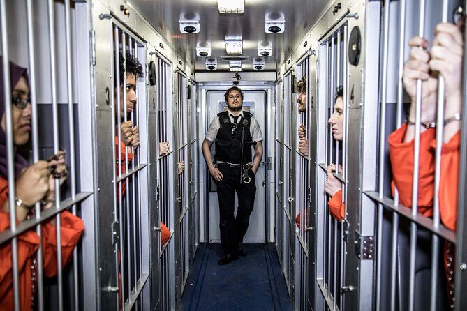 Private Prison Van Escape Game - London Immersive Experience - Inside the Game: Clues, Riddles, and the Escape Timer