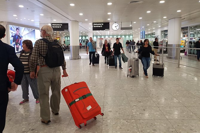 Private Transfer from London accommodation to Cruise terminal - Luggage rules and the one thing that can cause delays