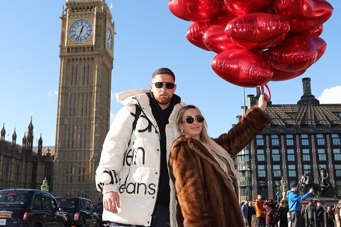 Professional Digital Photo with Red Heart Balloons Central London - Where You Start: Westminster Bridge (And Why That Helps)
