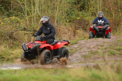 Quad Bike Trekking in Warwick - Gear Up Fast: Helmets, Gloves, and the Handling Check
