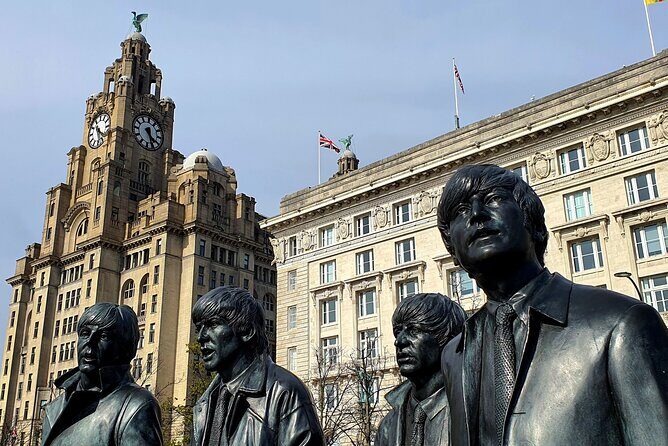 Qualified Guide: Liverpool Waterfront, City Centre & Beatles Tour - Beatles Statue: getting your bearings with Fab Four landmarks