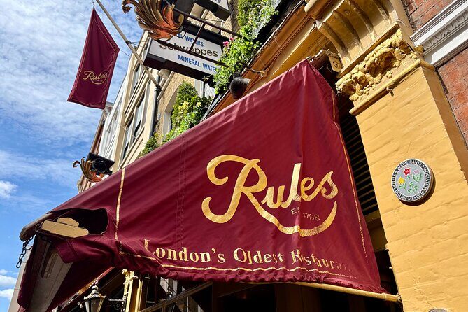 Secrets of London Covent Garden & Rules Restaurant Tour - Should you book the Secrets of London: Covent Garden & Rules tour?