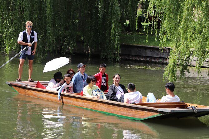 Shared Punt Tour - Cambridge - The Route: College-by-College as You Glide Past
