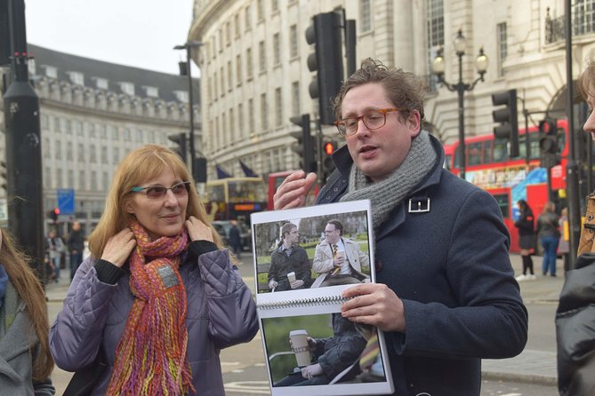 Sherlock Holmes Walking Tour in London - Piccadilly Circus: the warm-up scene you start from