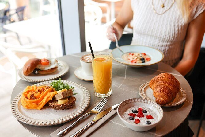 Sky Garden Access Ticket + 2 Course Breakfast at Larch Restaurant - The Sky Garden and Larch morning setup