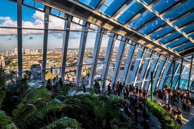 Sky Garden Access Ticket + 2 Course Breakfast at Larch Restaurant - Where the tickets meet the real world: timing, location, and entry checks