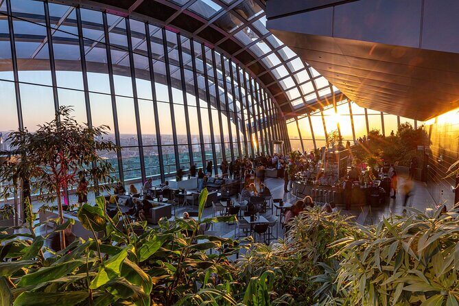 Sky Garden Access Ticket + 2 Course Breakfast at Larch Restaurant - Sky Garden in one hour: views, photos, and using the audio guide
