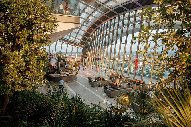 Sky Garden Access Ticket + 2 Course Dinner at Larch Restaurant - Dinner at The Larch: your first 60 minutes in London