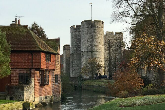 Small-Group City Running Tour in Canterbury - Westgate Gardens and the River Stour Cross-Over