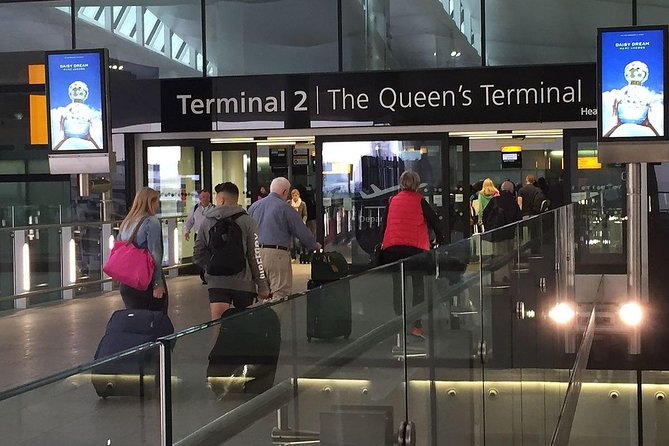 Southampton Cruise Terminals to Heathrow Airport Private Sedan Arrival Transfer - The meet-and-greet moment: how you find your driver fast
