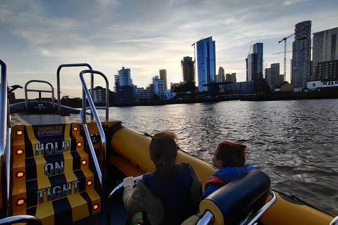 Speedboat Cruise Tour: Embankment OR Westminster Pier -70 minutes - HMS Belfast and the Tower of London: A Water-Level History Stop