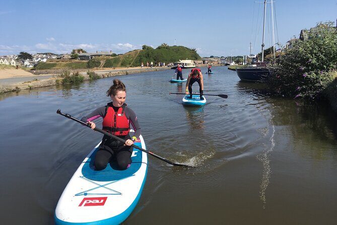 Stand Up Paddle Boarding Journey Down Bude Canal - Bude Canal by paddleboard: why this feels so calm