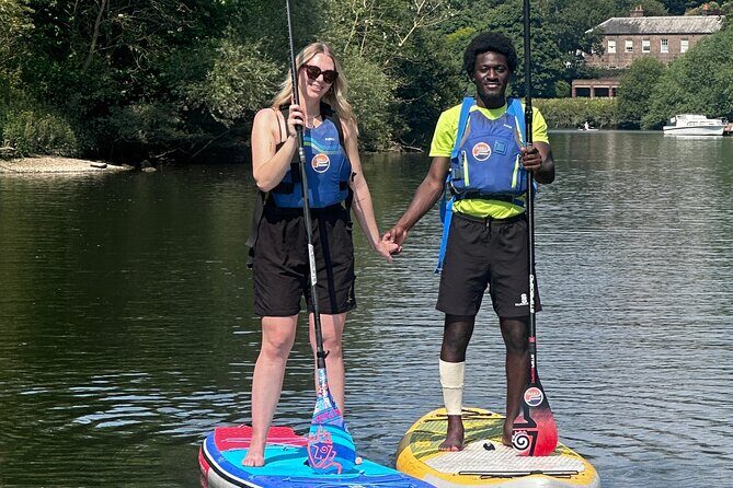 Stand up Paddleboarding on the beautiful Thames at Richmond - Photos included: A small extra that makes the memory stick