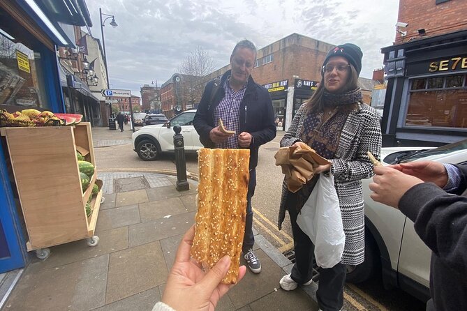 Stockport Guided Walking Food Tour - The old town cobbled-street stroll: food, context, and real local spots