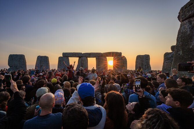 Stonehenge Summer Solstice Tour from London: Sunset or Sunrise Viewing - Entering the UNESCO stone circle at the summer solstice