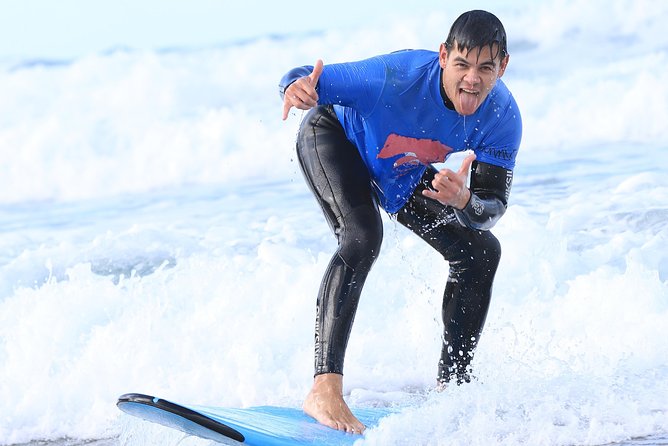 Surf Lesson - After the surf: hot showers, lockers, and the end-of-lesson unwind