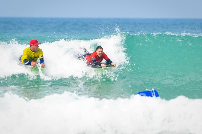 Taster Bodyboard Lesson in Newquay, Cornwall - From broken white-water to green waves: how coaching turns wipeouts into skills