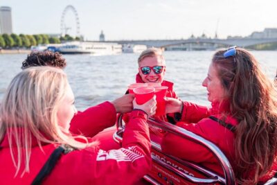 Thames Rockets Sunset London Speedboat Experience - A calm start with Parliament and Shakespeare’s Globe in the mix