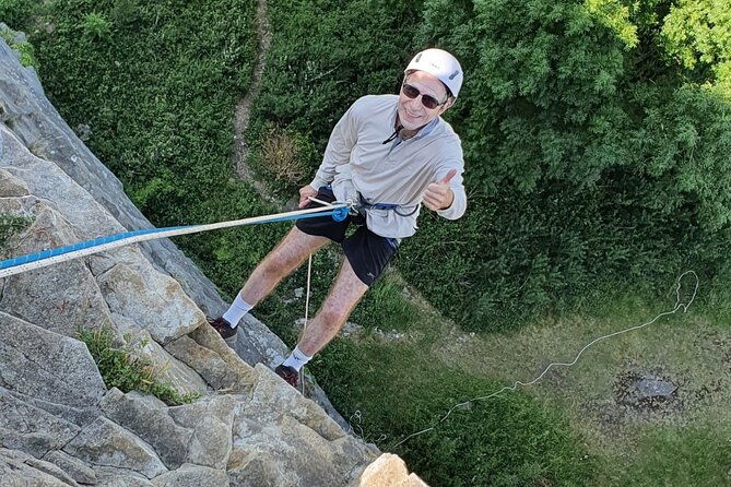 The Big One 150ft Abseiling Experience - Safety gear and instruction that makes the height feel less scary