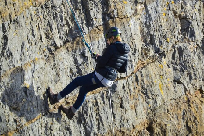 The Big One 150ft Abseiling Experience - Views over the Severn Channel: the part you’ll remember after the nerves