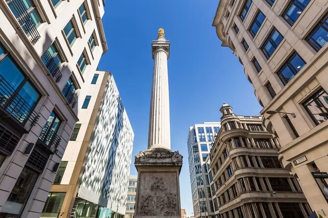 The City of London Food Tour with 10+ Tastings - Stop 3: The Monument to the Great Fire with secret snack stops