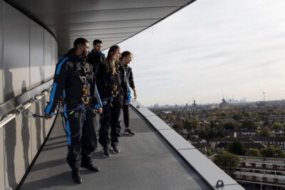 The Dare Skywalk Climb - 46.8 Metres Up: The Glass Walkway and Golden Cockerel Moment