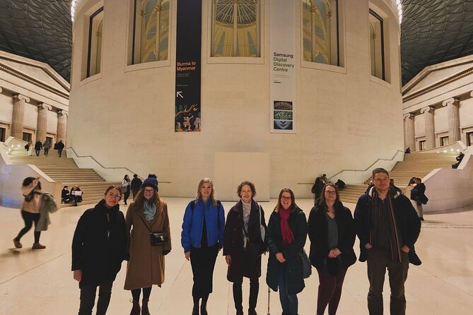 The Great British Museum Experience - Meeting outside the museum: quick setup, then straight into it