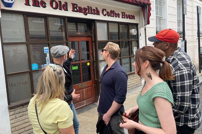 The Great British Pub Walking Tour: London - The guide makes it: Luke, Tom, Carlos, and Jack