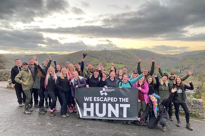 The Hunt: Team Activity in Brighton, Sussex - Private team play in the Peak District and South Downs vibe