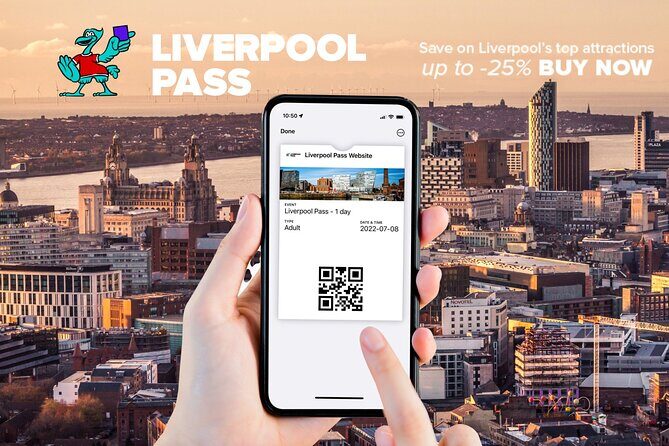 The Liverpool Pass®: All top attractions inc. Hop-On Hop-Off Bus Tour | 1-Day - Key things to know before you buy