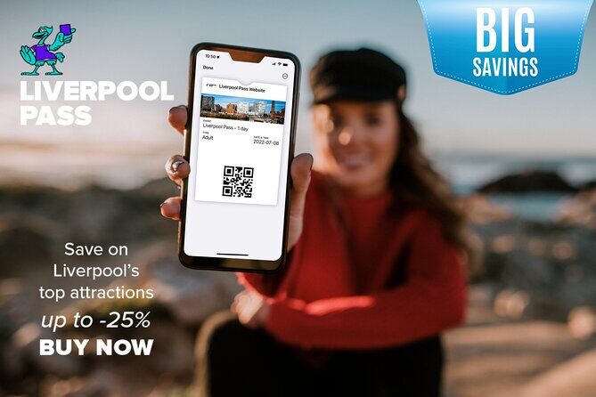 The Liverpool Pass®: All top attractions inc. Hop-On Hop-Off Bus Tour | 2-Days - British Music Experience at Pier Head: pop culture in a Cunard building
