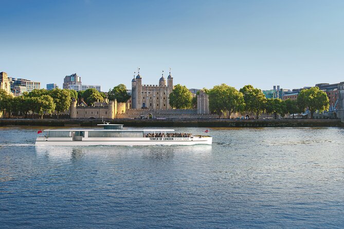 The Official Tower of London River Tour- Sightseeing River Cruise - Boarding experience: guaranteed seating, indoor/outdoor decks, and accessibility