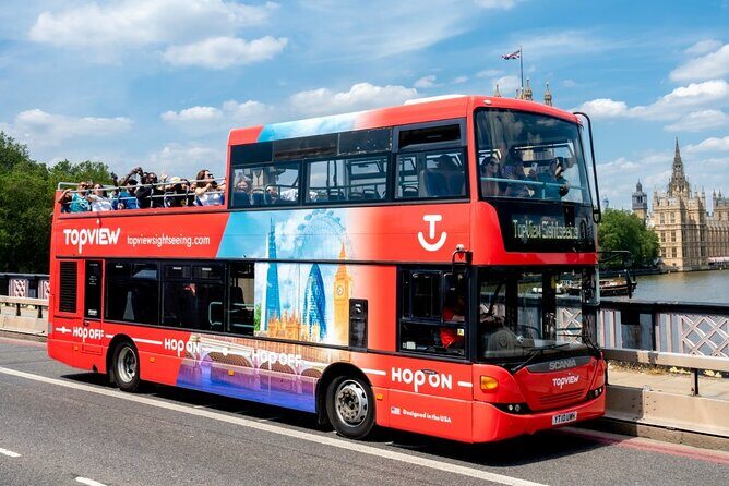 TopView® Hop-On Hop-Off London Discover Pass: 48-120 Hours - Key things to know before you buy