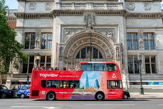 TopView® Hop-On Hop-Off London Discover Pass: 48-120 Hours - Thames River Cruise with City Cruises: 40 minutes that change your perspective