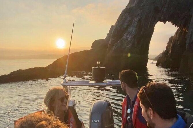 Torquay Coastal RIB Seafari - The RIB experience: fast turns, safety brief, and that choppy-water feeling