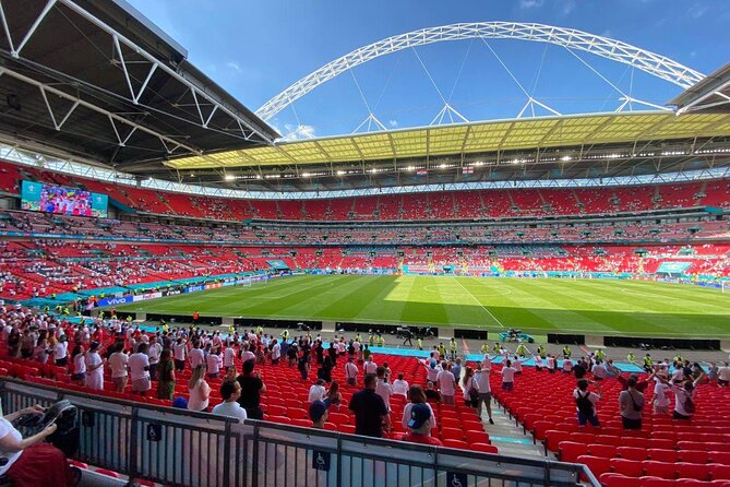 Tour of Wembley Stadium in London - Crossbar Exhibition and Walk of Legends: Wembley beyond match day