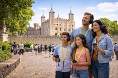 Tower of London Ticket with Audio Guide and Unlimited Entry Time - Getting Your Official Audio Guide (Water Lane / Beefeater Shop)