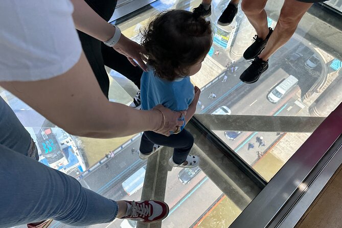 Tower of London & Tower Bridge Private Tour for Kids and Families - Tower Bridge walkways above the Thames: glass floor views
